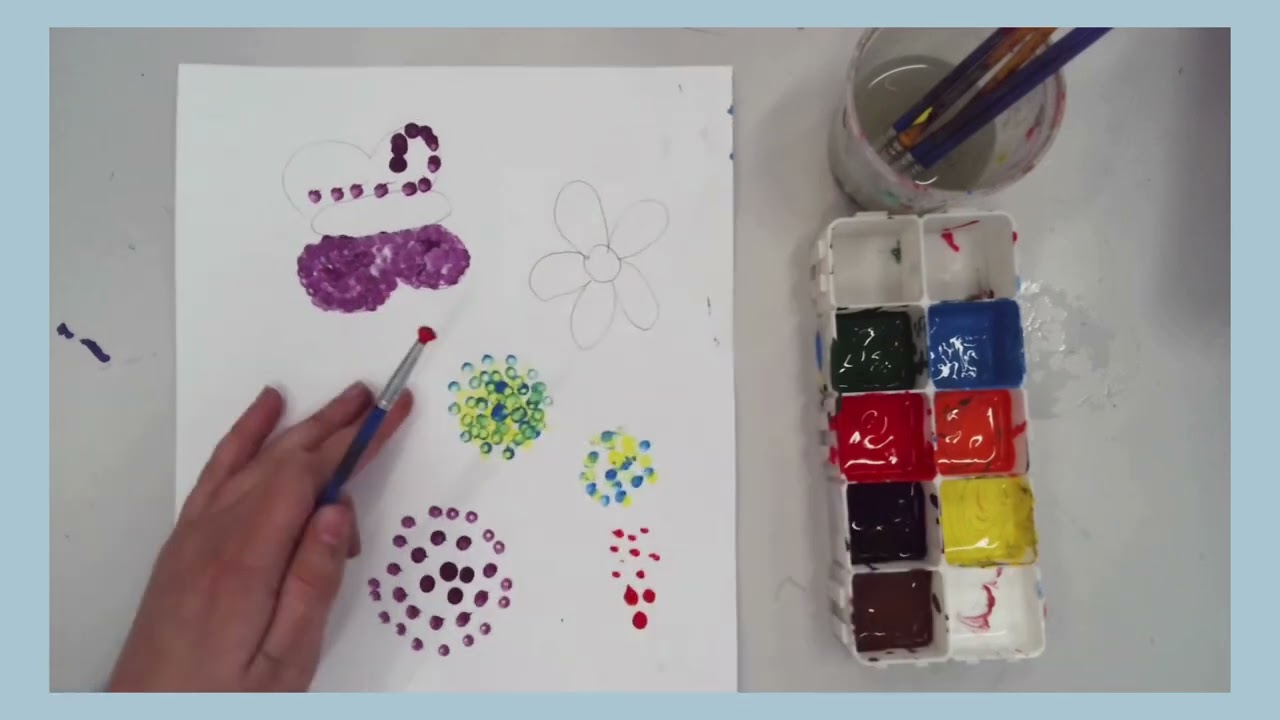 How to  Create a Pointillism Painting  2