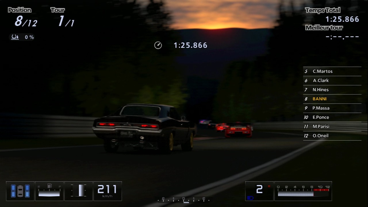 Gran Turismo 5 - Dodge Charger 440 R/T '70 (HYBRiD) PS3 Gameplay