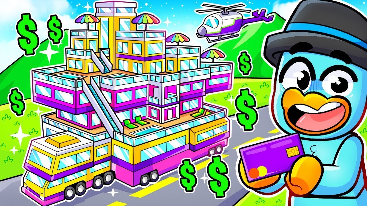 Gastei R$51.964.152 em um ÔNIBUS CARAVANA de NÍVEL MÁXIMO no Roblox!
