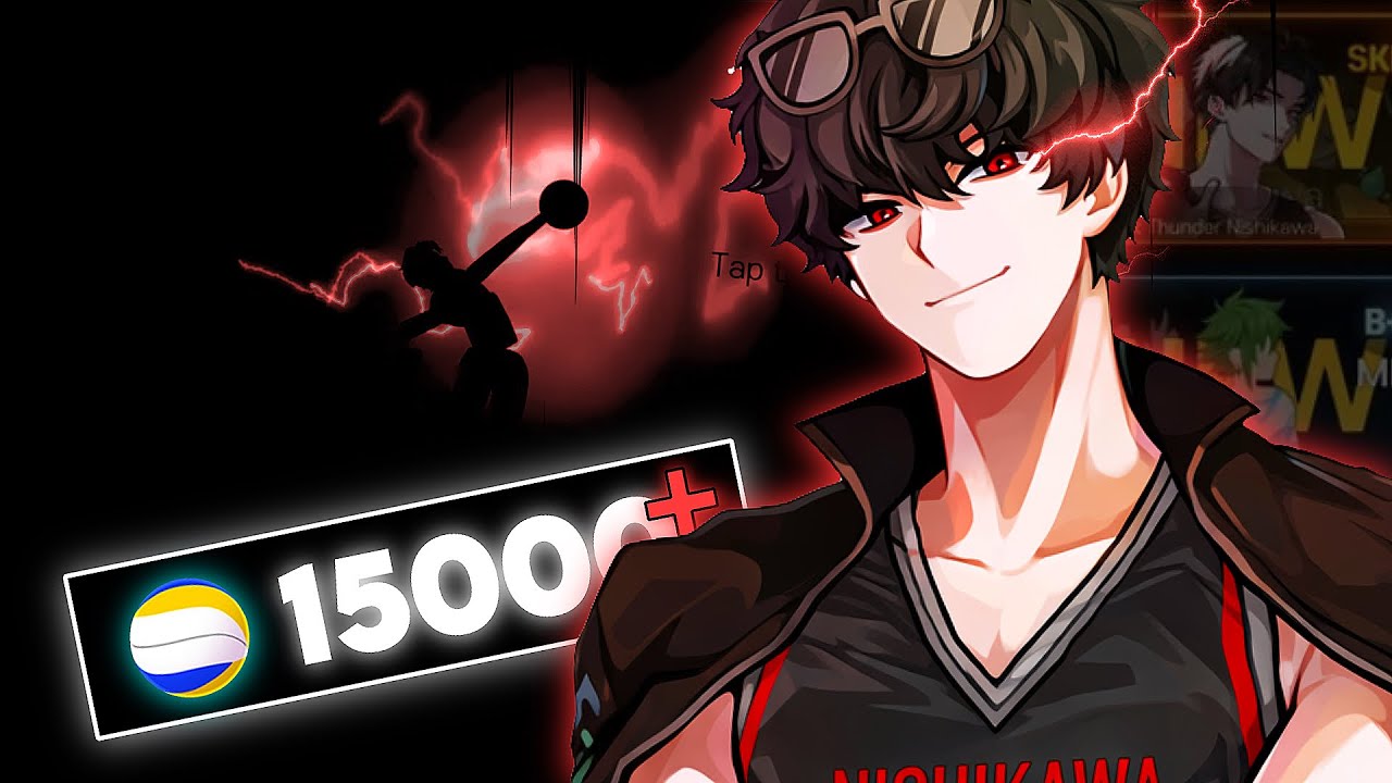 RECRUITING NEW S+ RANK & NEW SKIN [ 15000+ V-Points ].TIGER EYES EVENT . The Spike Volleyball