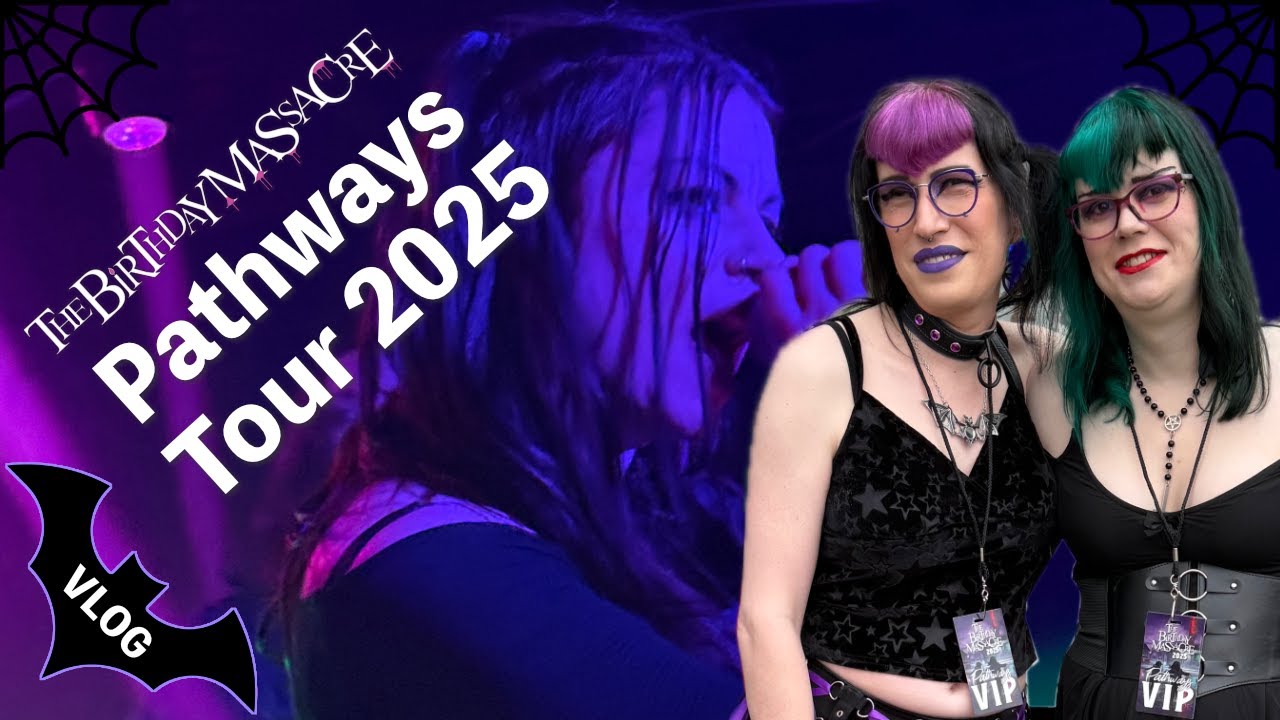 The Birthday Massacre 2025 pathways tour and VIP experience - Smalls Hamtramck, MI 3-30-2025
