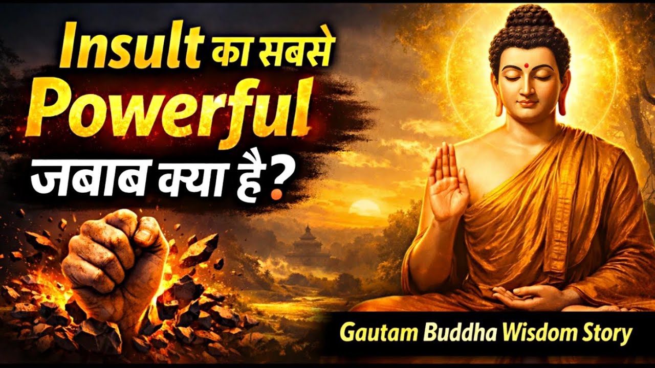 Insult का सबसे Powerful जवाब क्या है? | Gautam Buddha Wisdom Story