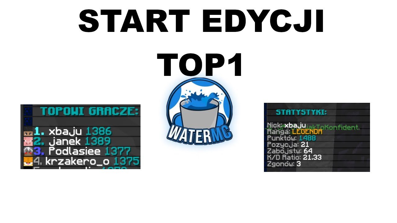 WATERMC.EU - START EDYCJI | MASNE KRETY | TOP1 | STATY 64/3 | [420fps] TXTPVP