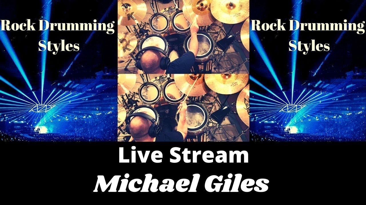 Rock Drumming Style Live Stream: Michael Giles