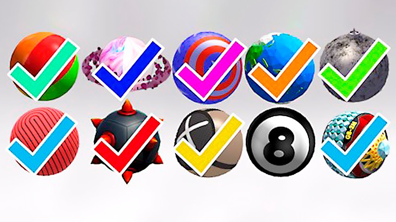 Funny Wins & Fails Speedrun: Going Balls, Rollance, Sky Escape Ball, Space & Circus Balls! Race 1094