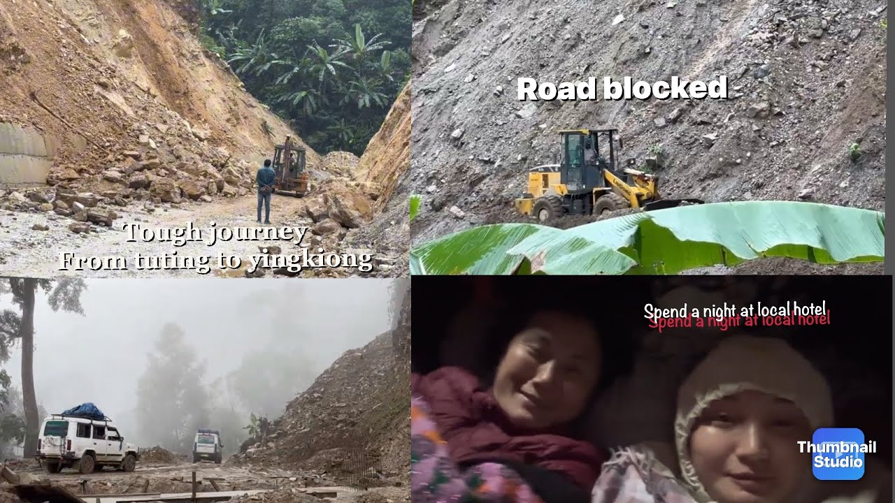 Dangerous journey || Tuting to Yingkiong journey 