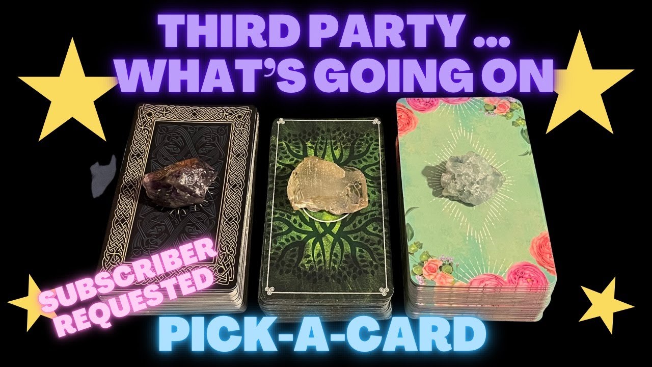 ❤️🔮Third party… What’s going on❤️PICK-A-CARD✨🌙TIMELESS❤️LOVE READING#tarot #pickacard