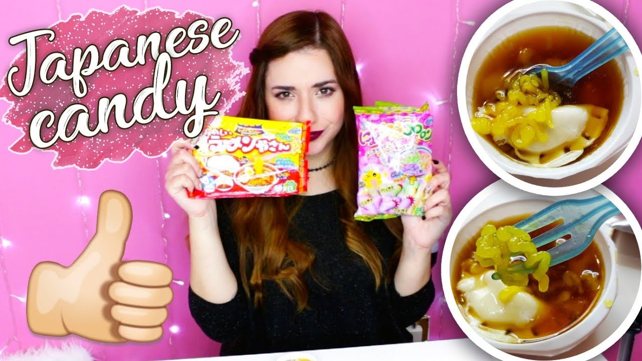 JAPANESE DIY CANDY KITS! &Gamma;&lambda;&upsilon;&kappa;ά Noodles | Giveaway
