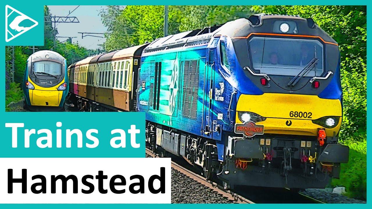 Trains & Diversions at Hamstead 07/08/2021