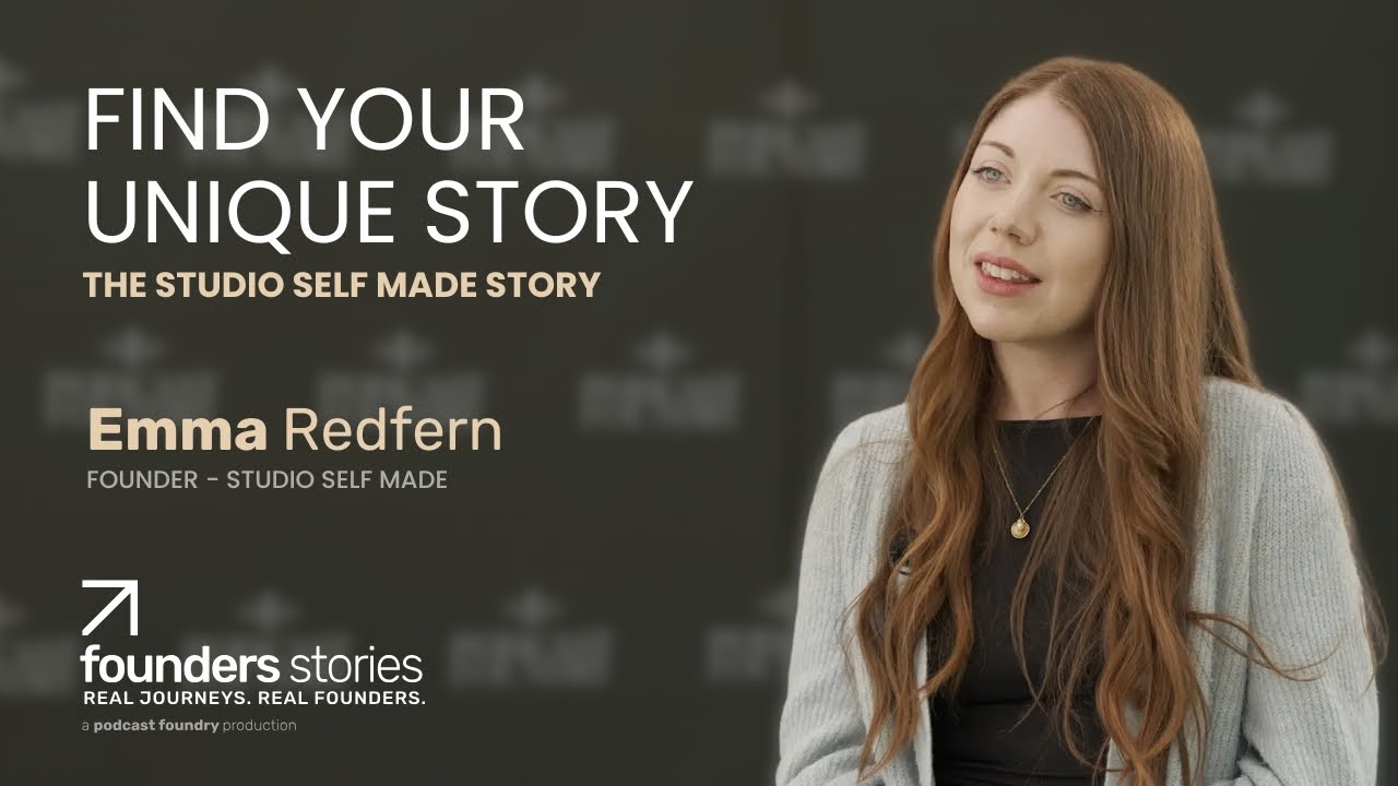 Emma Redfern on Finding Your Unique Story | Studio Self Made | Founder Stories