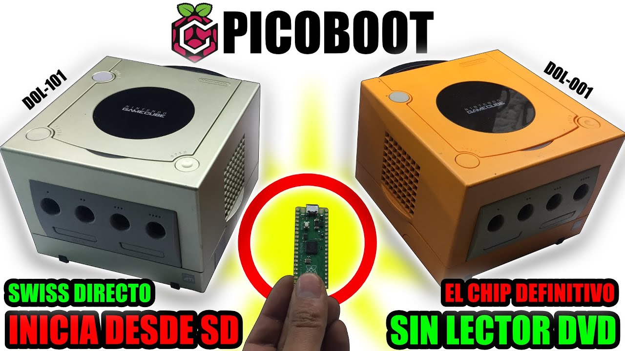 🔥 ¡ADIÓS al Lector de Discos! Juega GameCube desde memoria SD con PicoBoot (Menos de $5!)