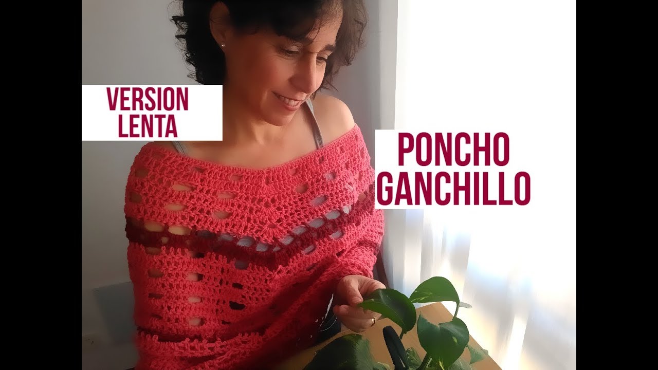 PONCHO FACIL  DE GANCHILLO  | CROCHET FACIL