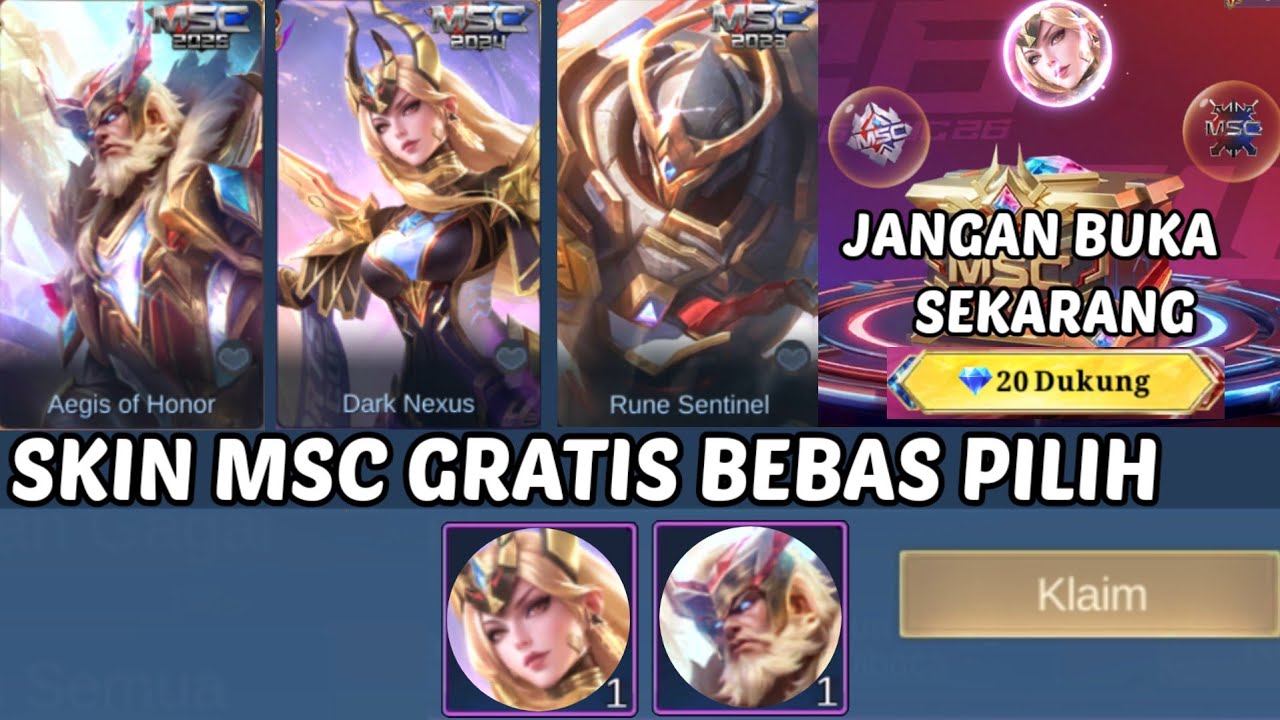 GUARANTEED FREE MSC SKIN OF YOUR CHOICE! YOU MUST DO THIS & DON'T OPEN THE BOX YET