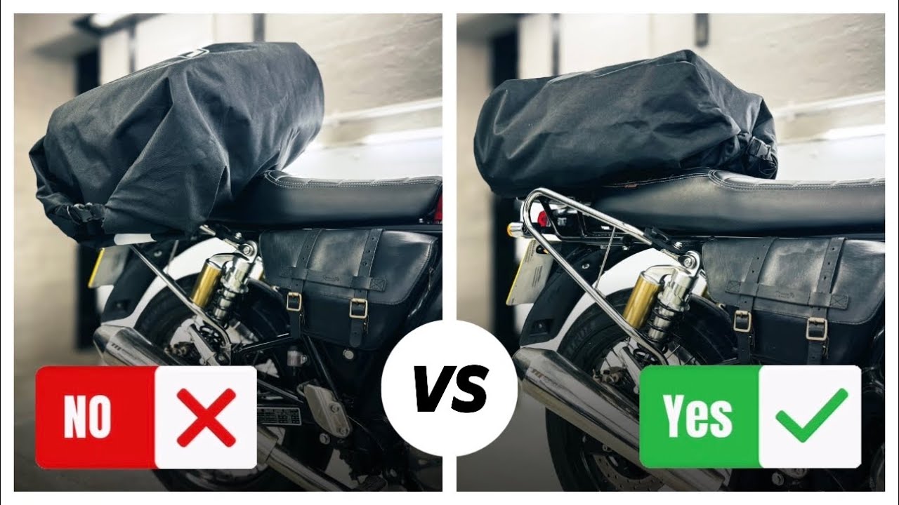 This Upgrade Makes Carrying Luggage on the Royal Enfield Interceptor Much Safer
