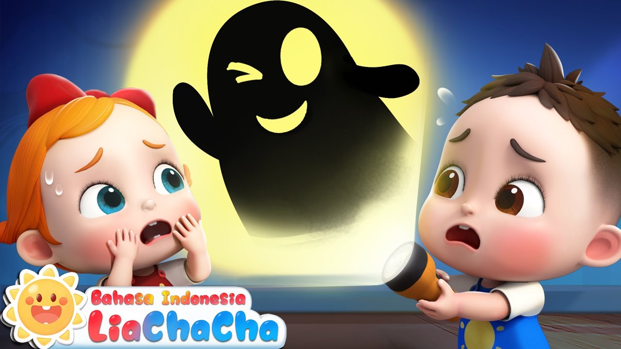 Monster Bayangan dalam Kegelapan | Aku Tidak Takut Kegelapan |Lagu Anak | LiaChaCha Bahasa Indonesia