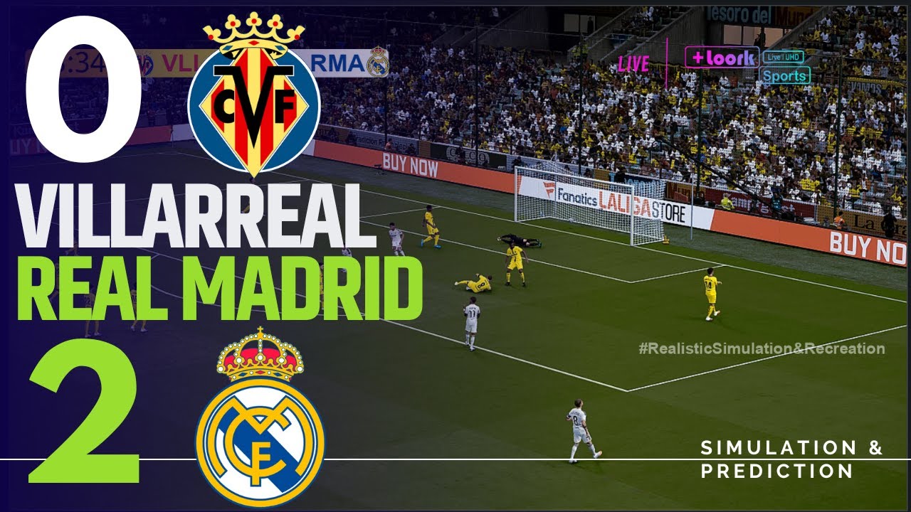 VILLARREAL  vs. REAL SOCIEDAD 🔴 | LALIGA 2025-2026 | Full Match Simulation/Recreation