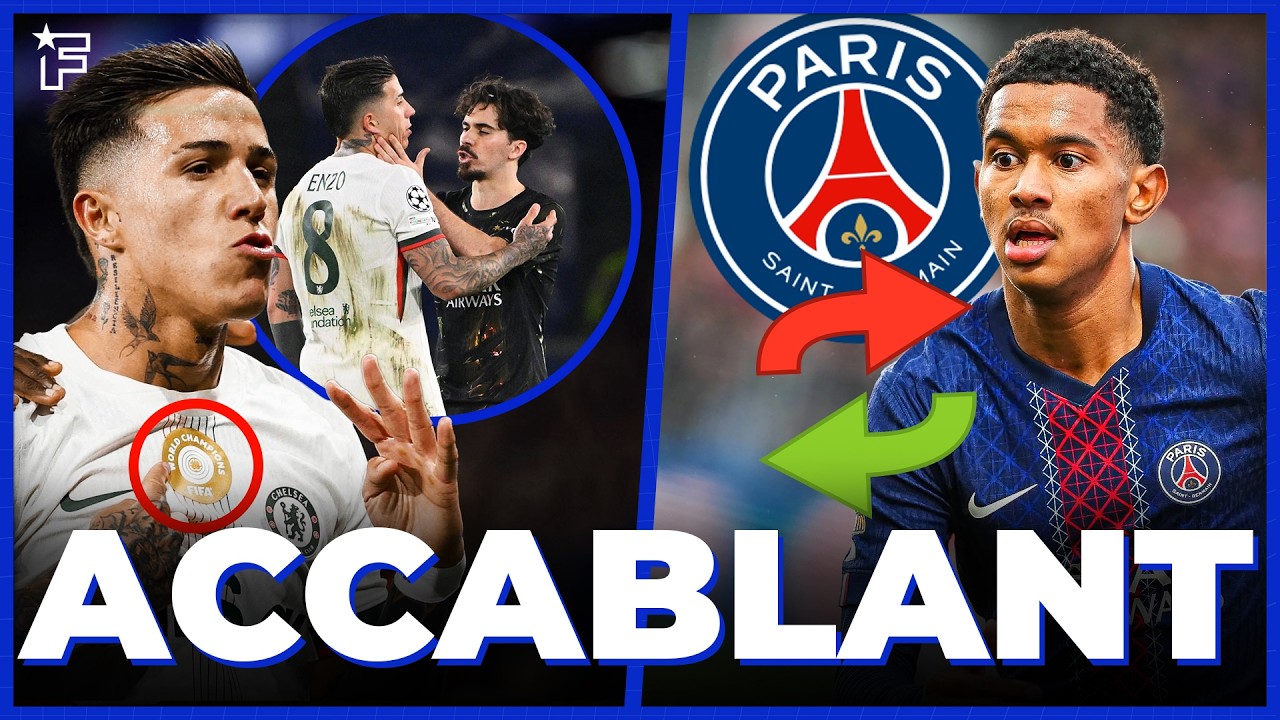 L’arrogance d’Enzo Fernandez et de Chelsea FAIT JASER, Mayulu sur le DÉPART du PSG | JT Foot Mercato