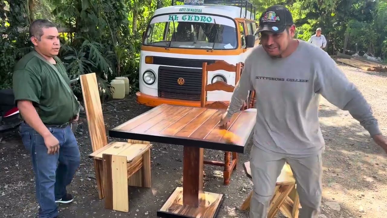 Las resorteras y las sillas 🪑 muy raras !