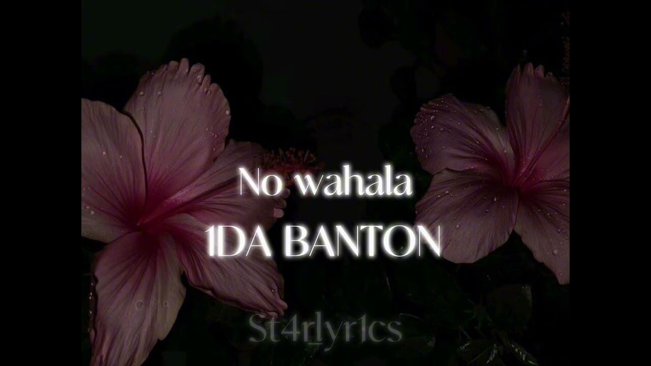 No wahala - 1DA BANTON
