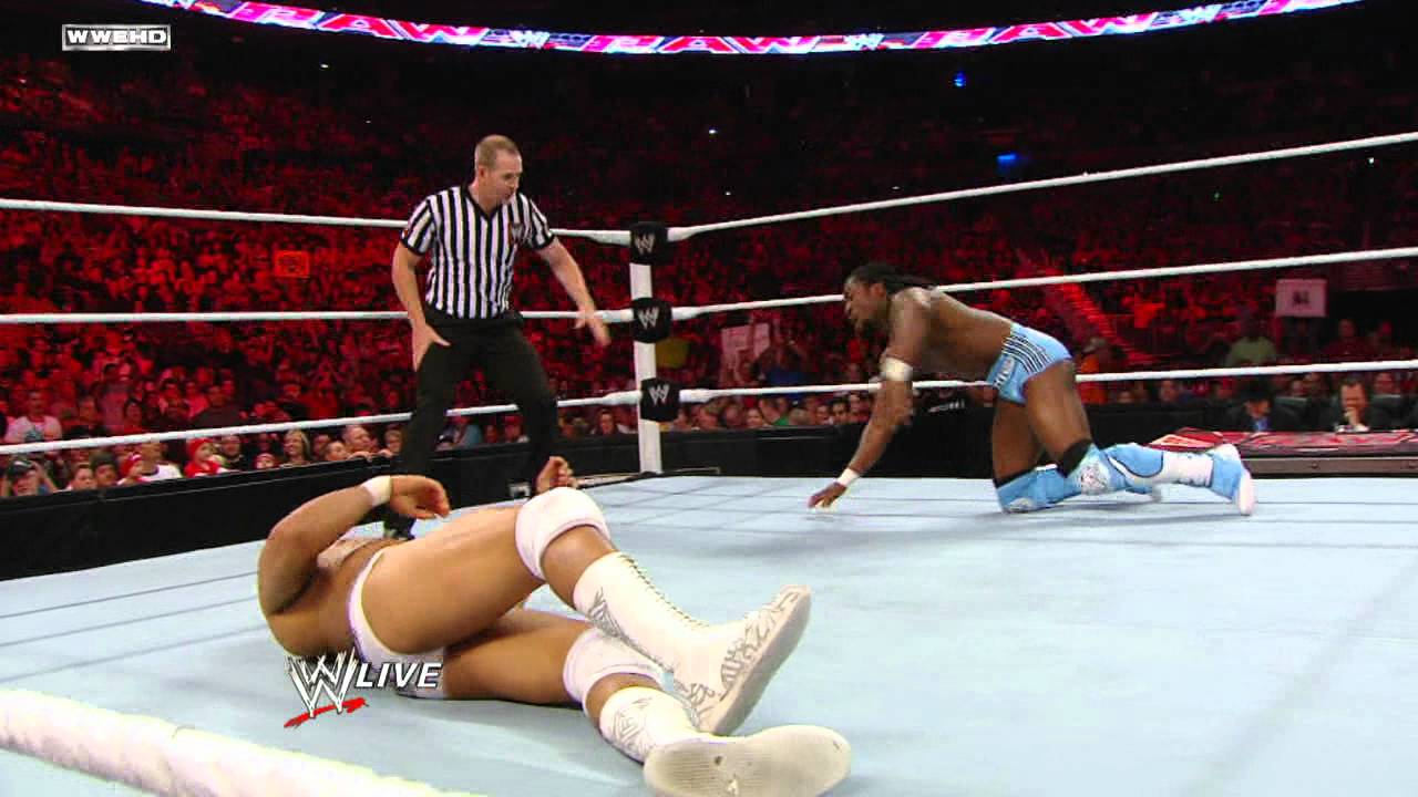 Raw - Kofi Kingston & Evan Bourne vs. Jinder Mahal & Khali