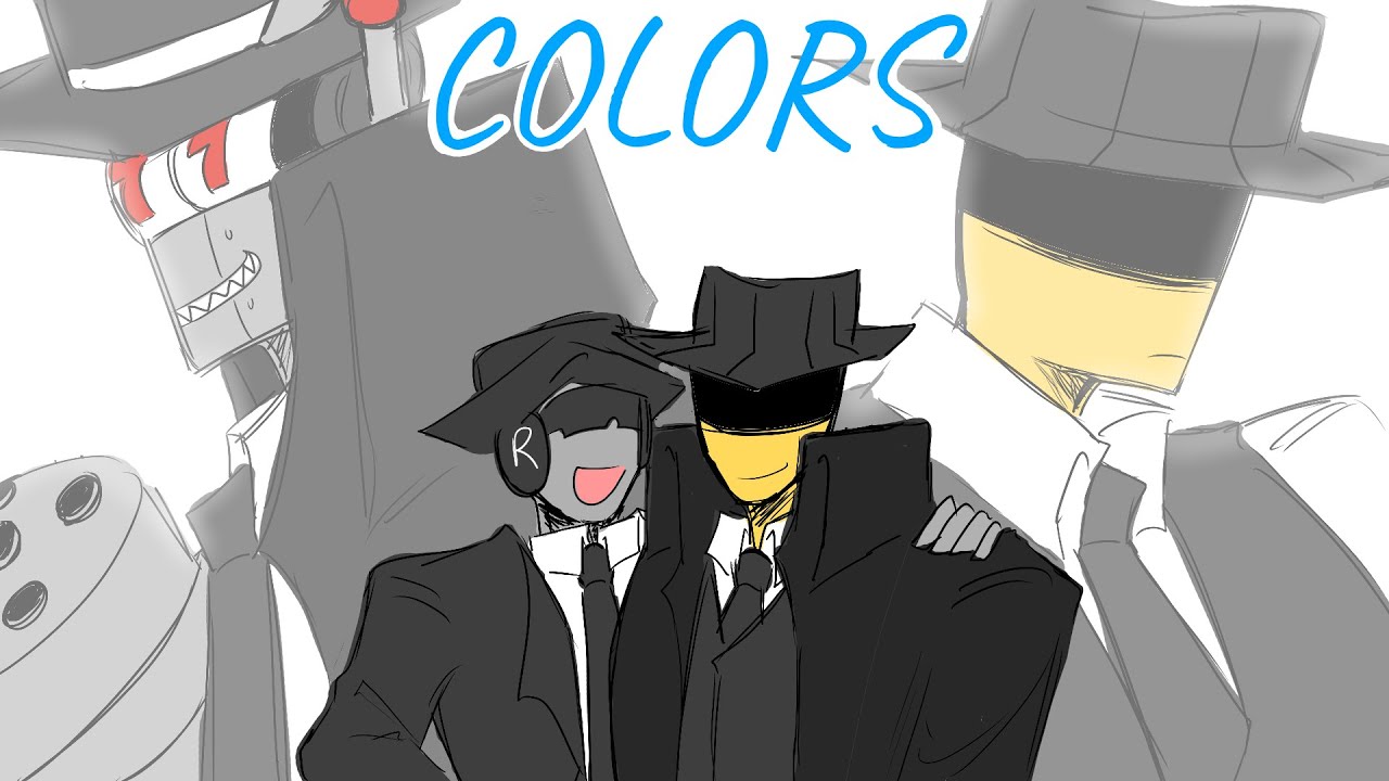 Colors - Halsey || DOUBLEFEDORA || Killer Chance x Survivor Mafioso (LORE)