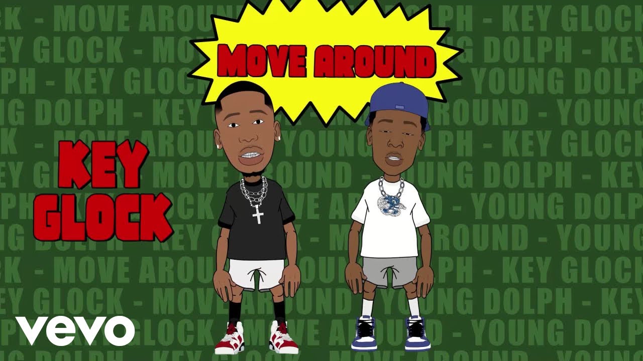 Key Glock - Move Around (Visualizer)