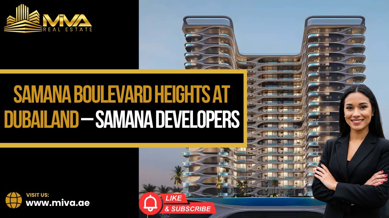 Samana Boulevard Heights at Dubailand – Samana Developers #realestate #samanadevelopers #uae