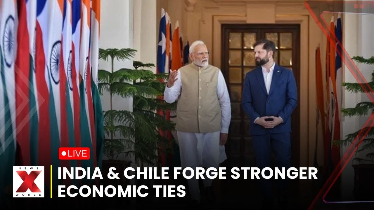LIVE | India, Chile Begin Talks on Economic Partnership Agreement | News X World Live