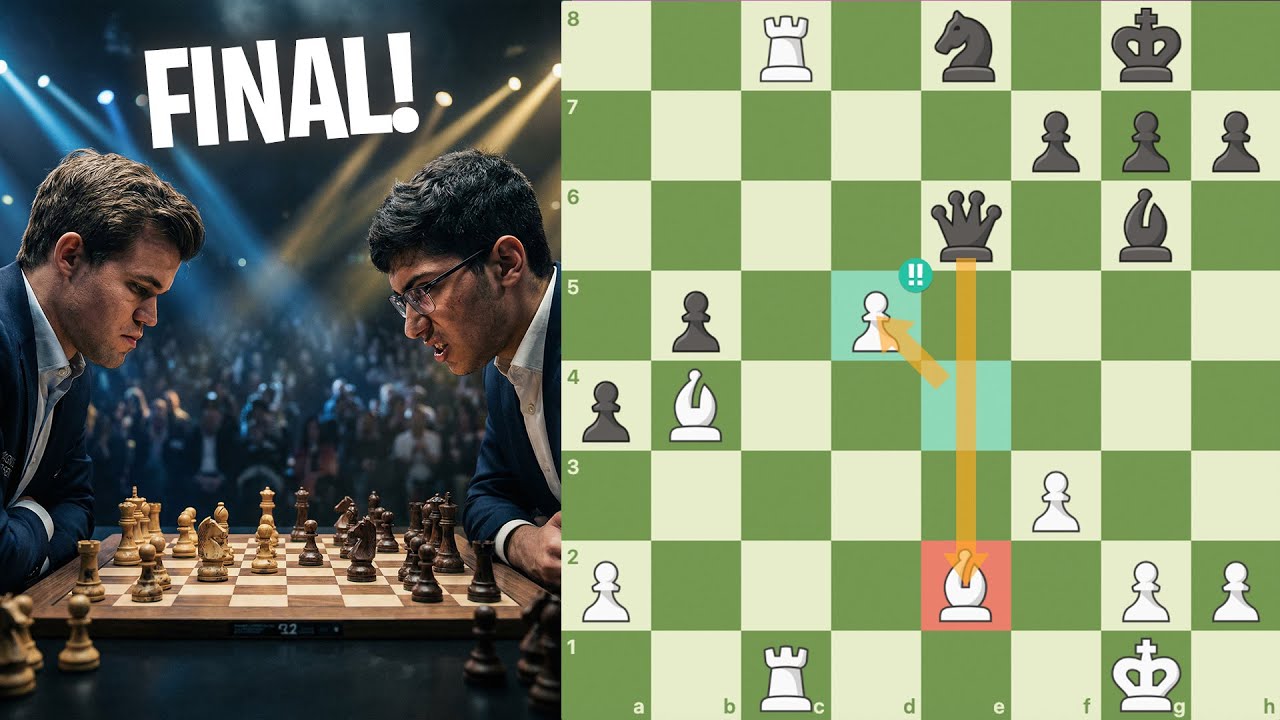 FINAL! Carlsen x Firouzja — Quem é o Rei do Blitz?