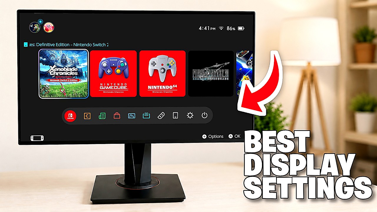 Best Nintendo Switch 2 Display Settings for Any TV! - Full Guide