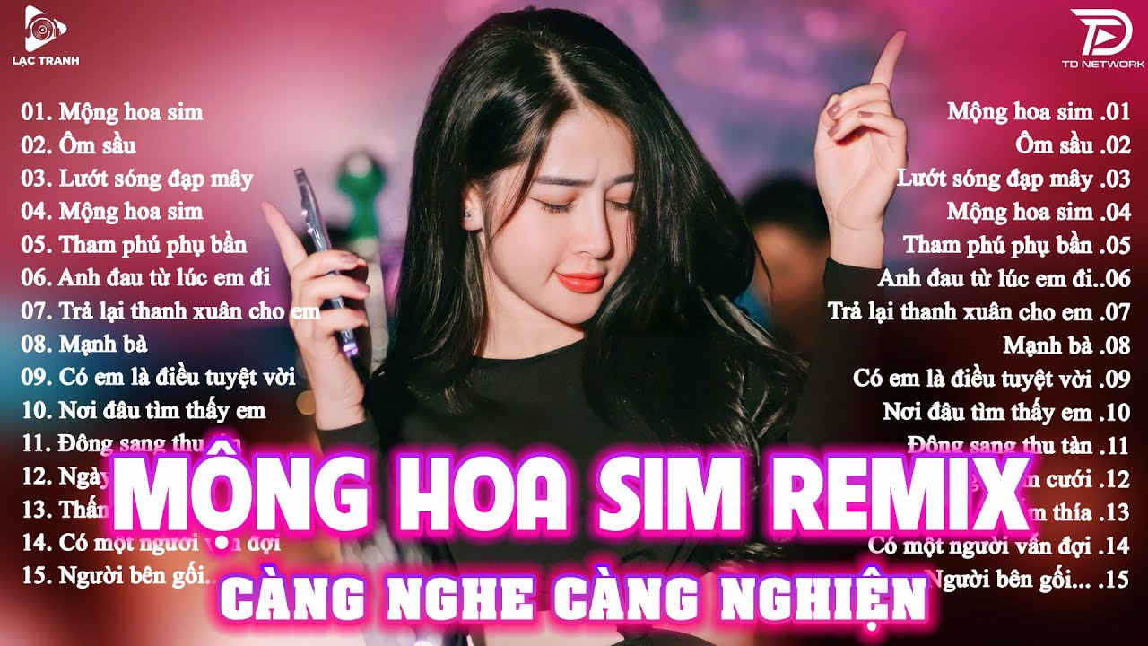 Mộng Hoa Sim Remix ♫ BXH Nhạc Trẻ EDM Hot Trend TRIỆU VIEW - Top 20 Bản EDM TikTok G&acirc;y Nghiện