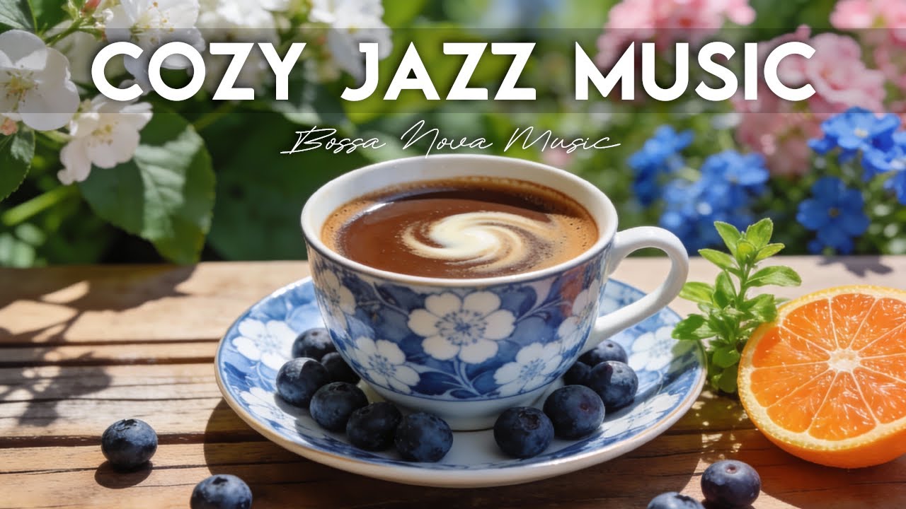 Cozy Jazz Music ☕ Bossa Nova Instrumental Music and Relaxing Jazz Cafe Music for Studying & Work