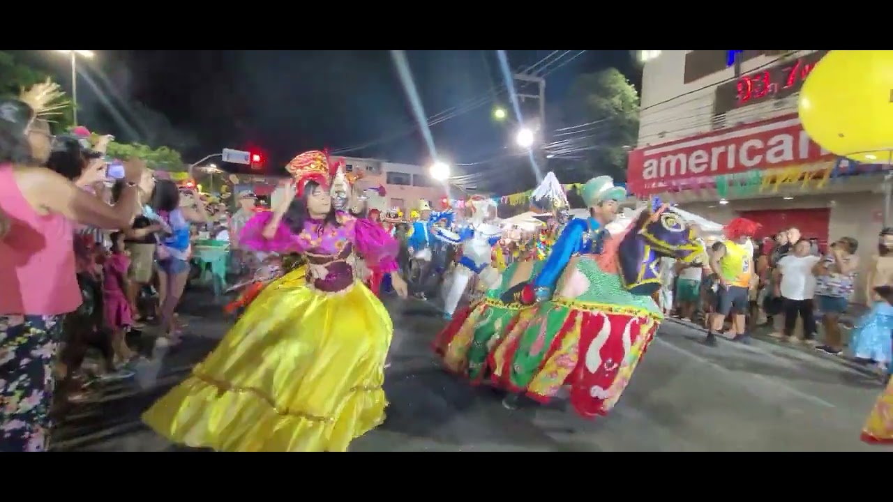 Boi Maracatu no domingo de Carnaval em Arcoverde 2024