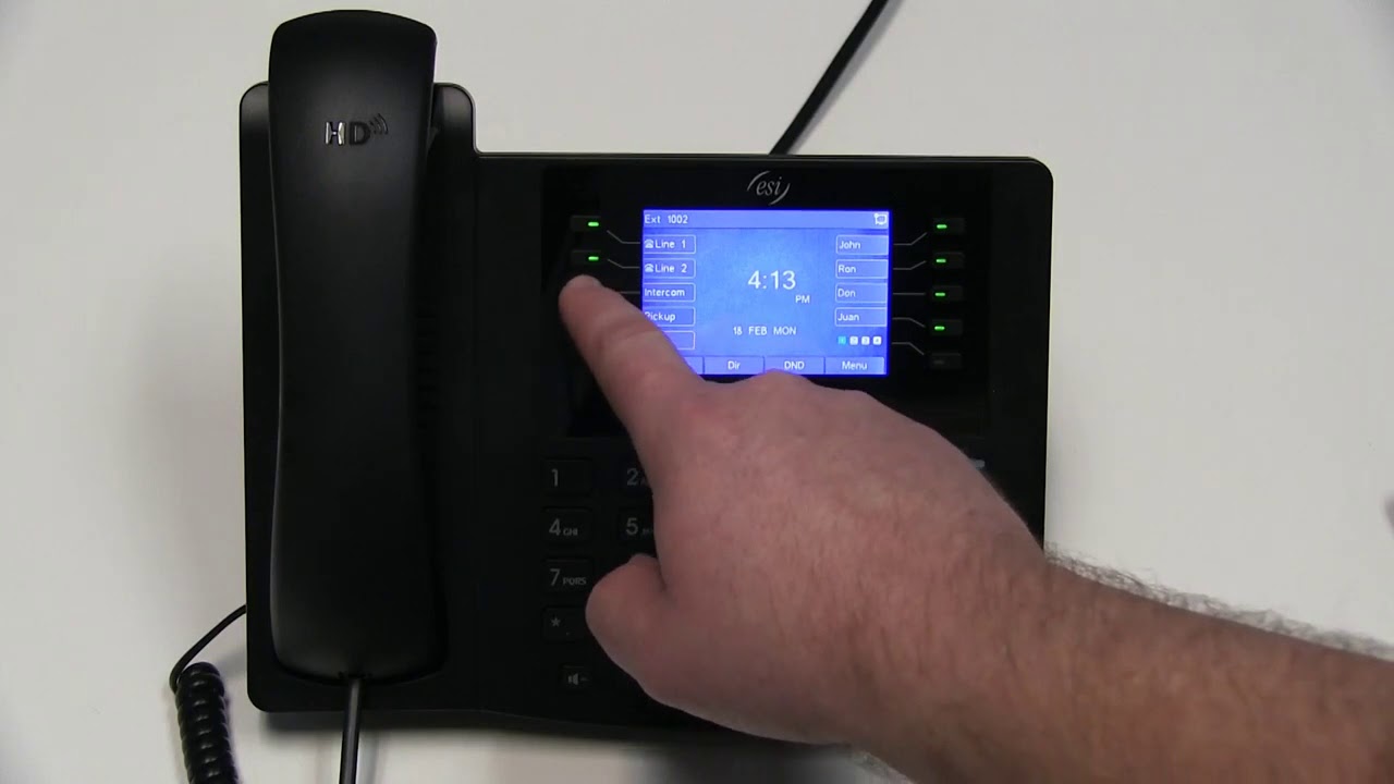 eSIP Feature Overview  Hands free Intercom