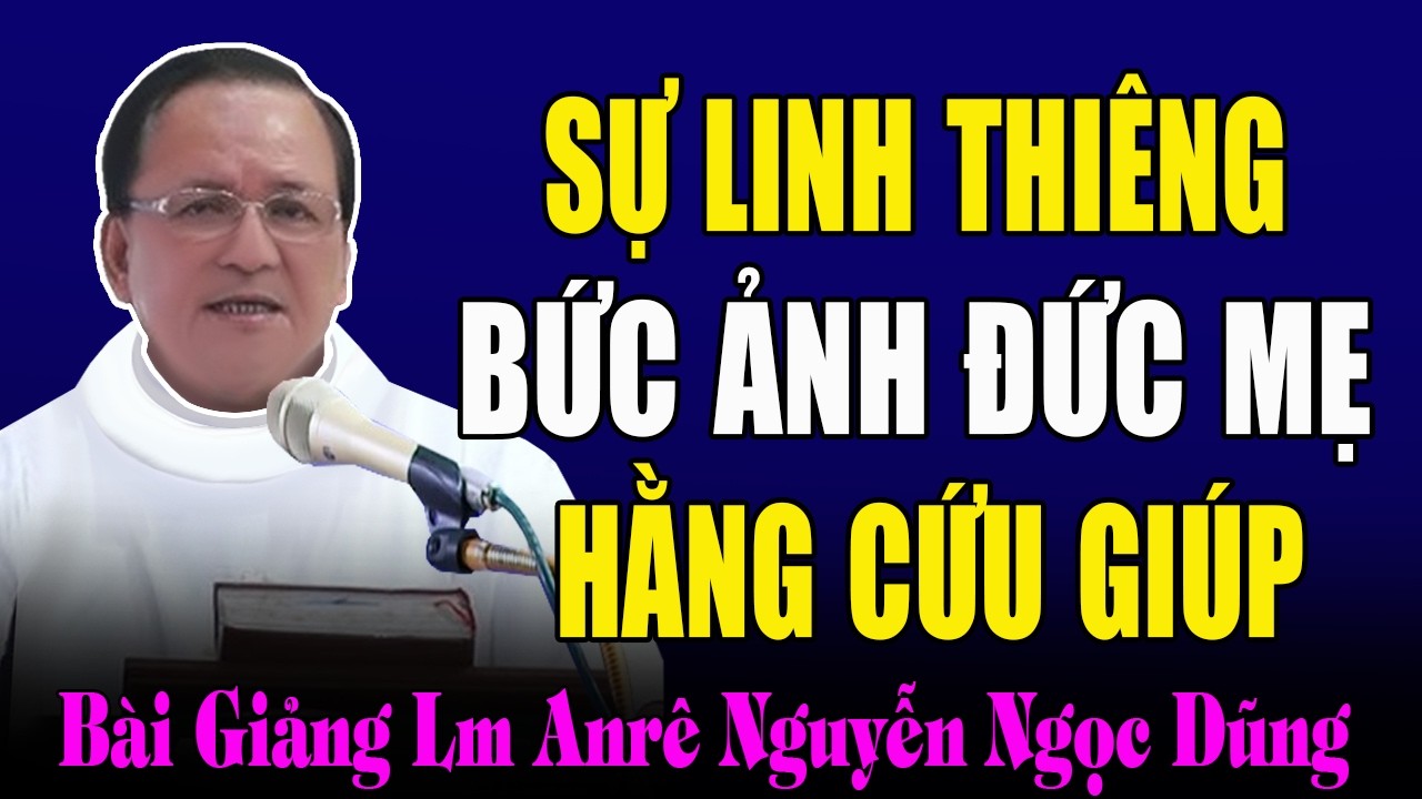 Sự Linh Thiêng Của Bức Ảnh Đức Mẹ Hằng Cứu Giúp  - Bài Giảng Cảm Động Của Cha Anrê Nguyễn Ngọc Dũng