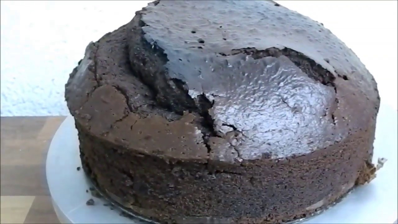 BISCOCHO HUMEDO DE CHOCOLATE PARA MOLDE DE 25 o 27 CM