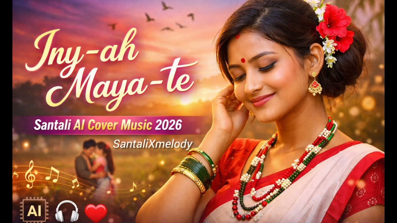 Inja Mayante Langa Sidhur | Santali AI Cover Song 2026 | New Santali Romantic Track |Tending