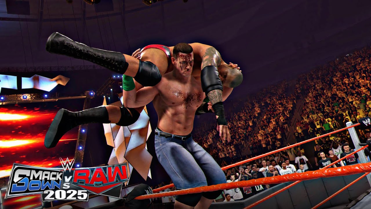 WWE SmackDown Vs Raw 2025 - John Cena Vs Randy Orton | ps5 pro GAMEPLAY