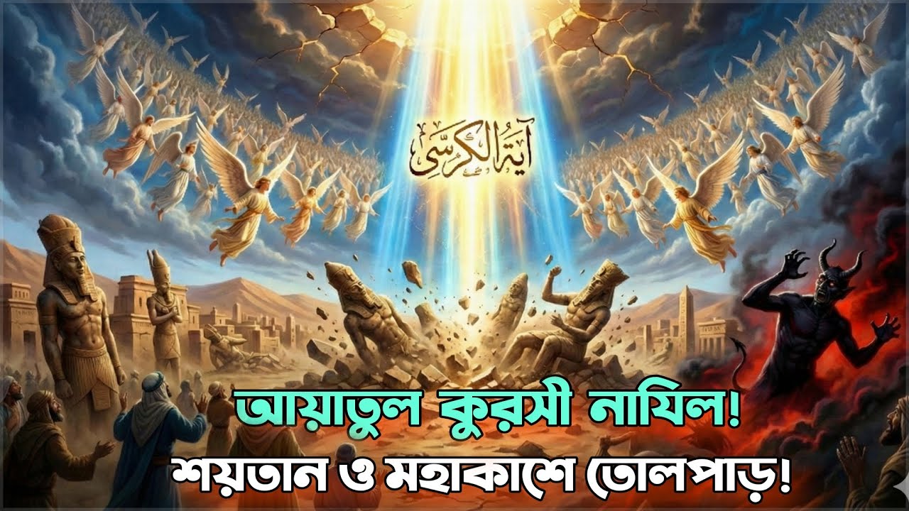 আয়াতুল কুরসী নাযিলের সময় পৃথিবীতে কী ঘটেছিল? Tales Of Imaan 