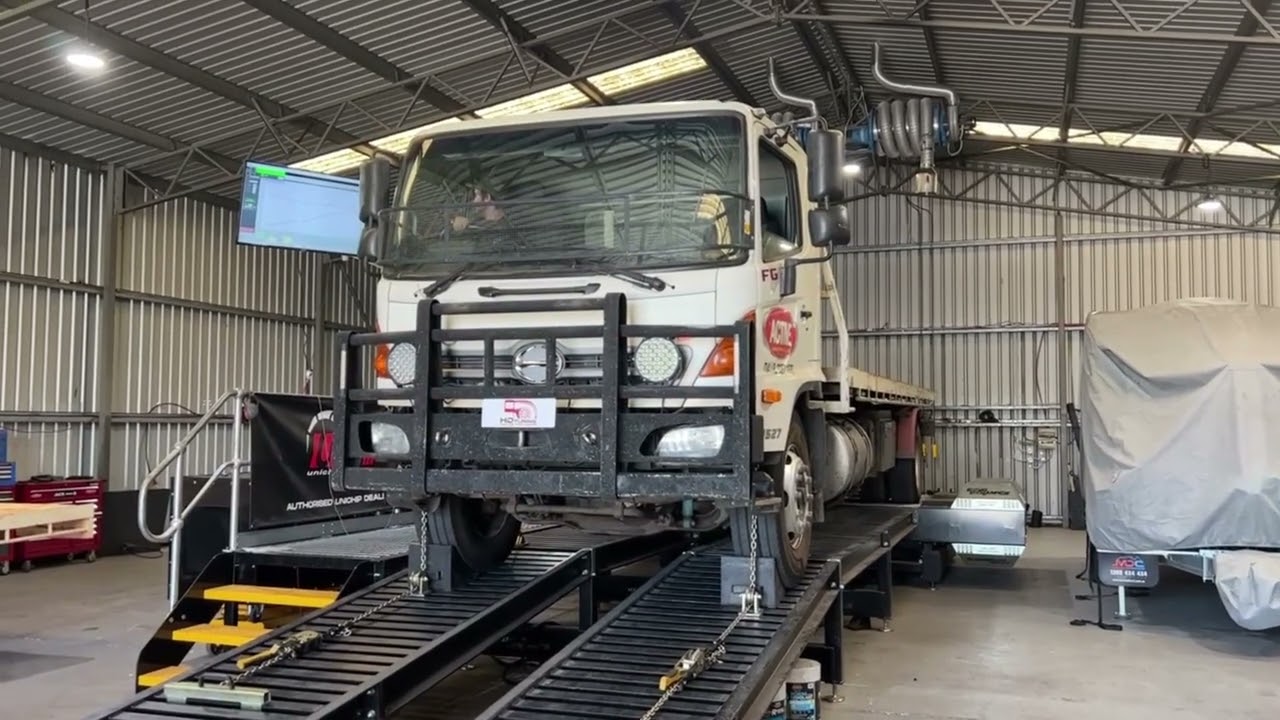 INSANE POWER UPGRADE: Hino 500 Dyno Tune Results - 215 HP and 734 Nm!