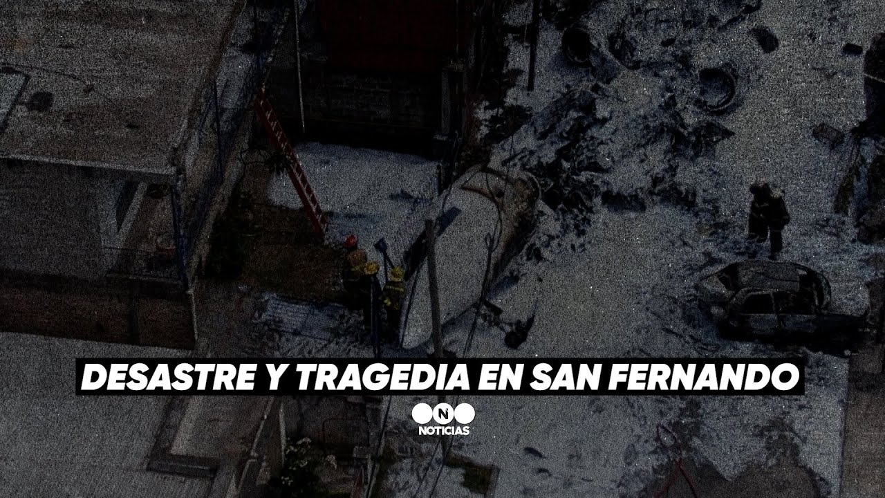 TRAGEDIA en San Fernando: ¿QUÉ PASÓ con el AVIÓN? - Telefe Noticias
