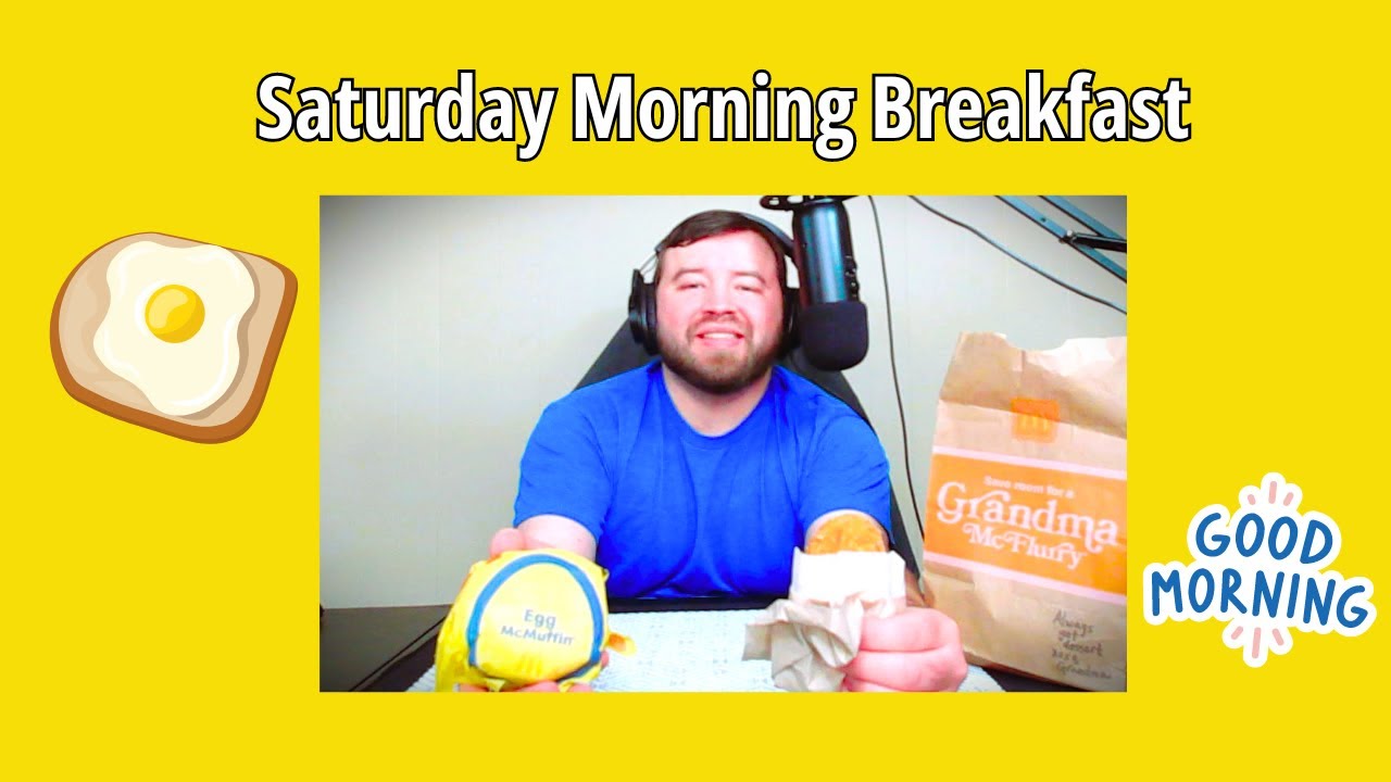 ASMR Egg McMuffin and Yummy Hash Browns Breakfast