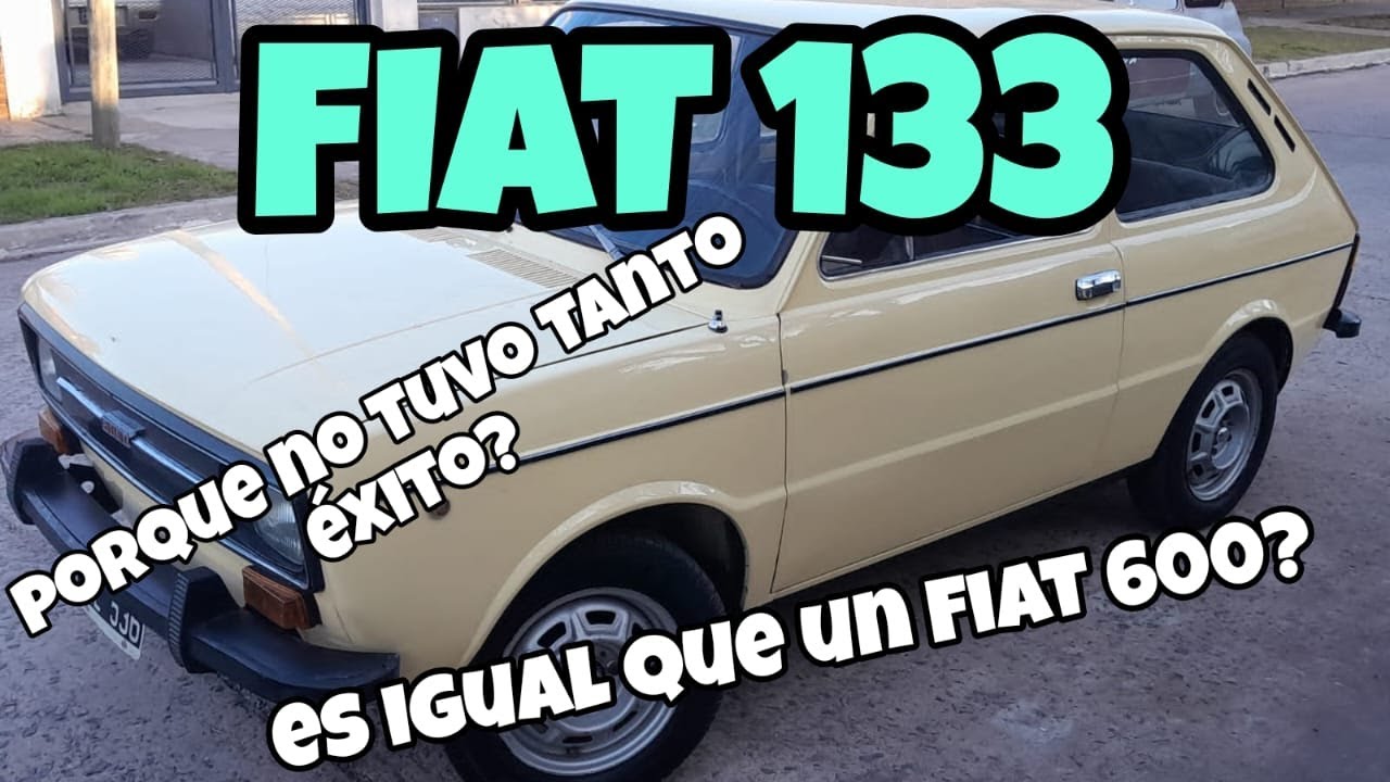 FIAT 133 un clásico poco visto 