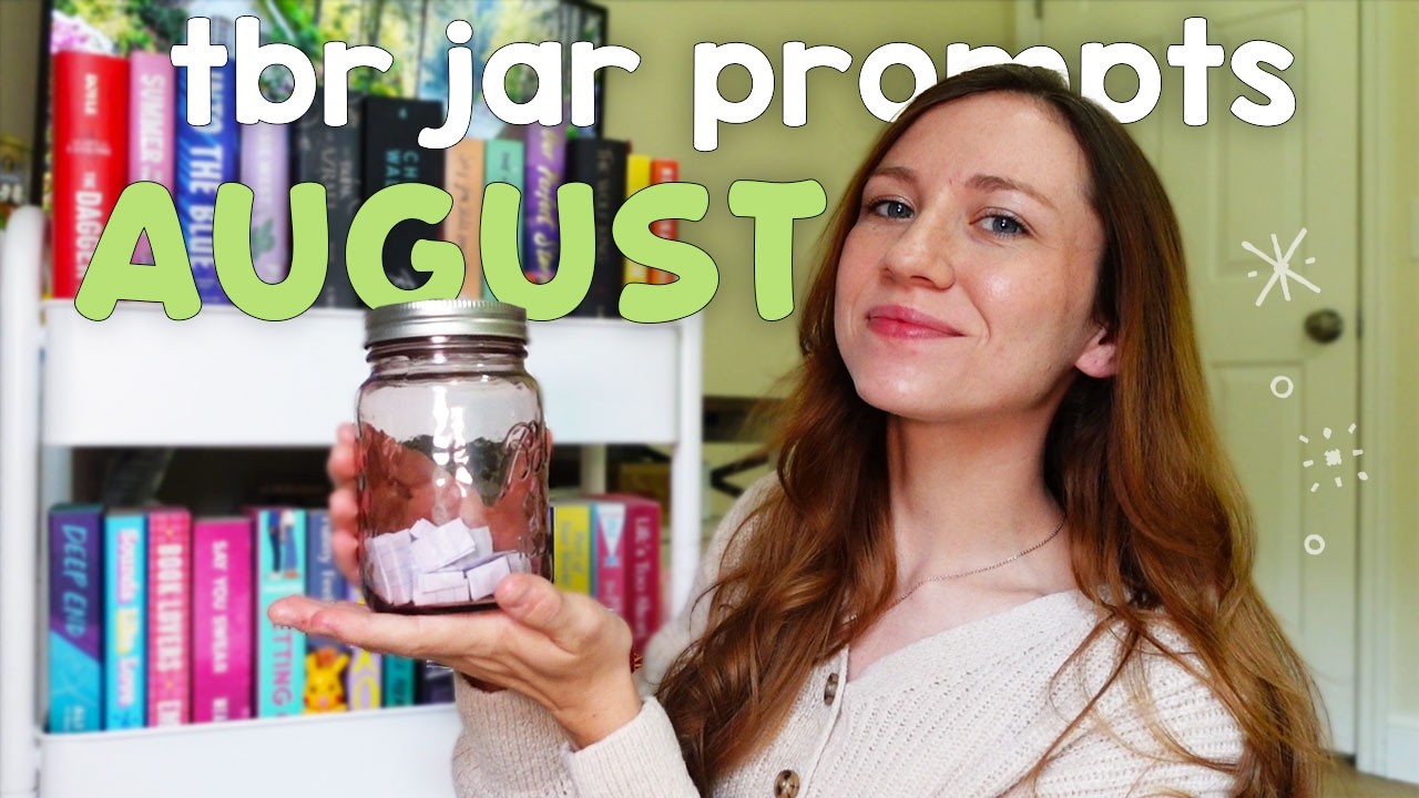 tbr jar prompts choose august reads 🌻🫙 *august tbr 2026*