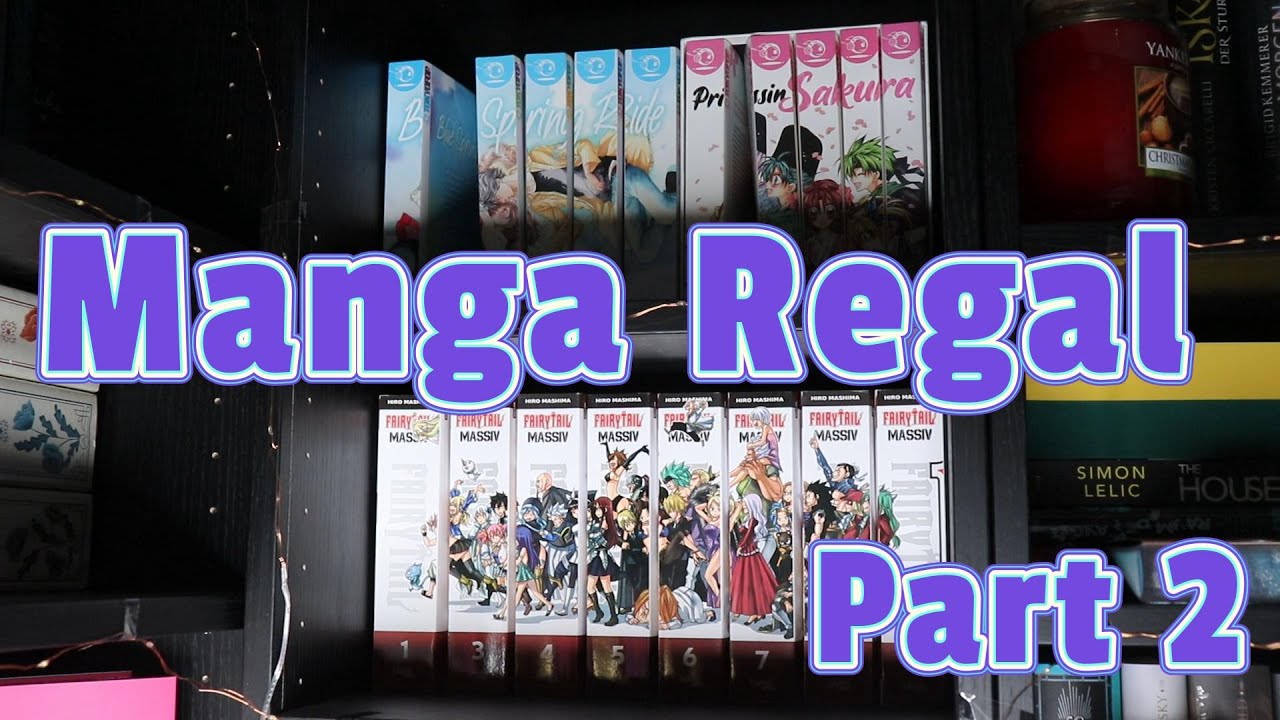 MANGA Bücherregal Part 2