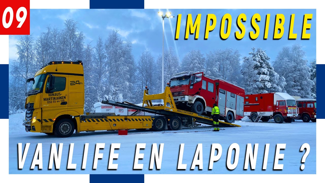 9) Voyager en Laponie en camion aménagé  ? Un enfer pour la VanLife dans le grand froid !