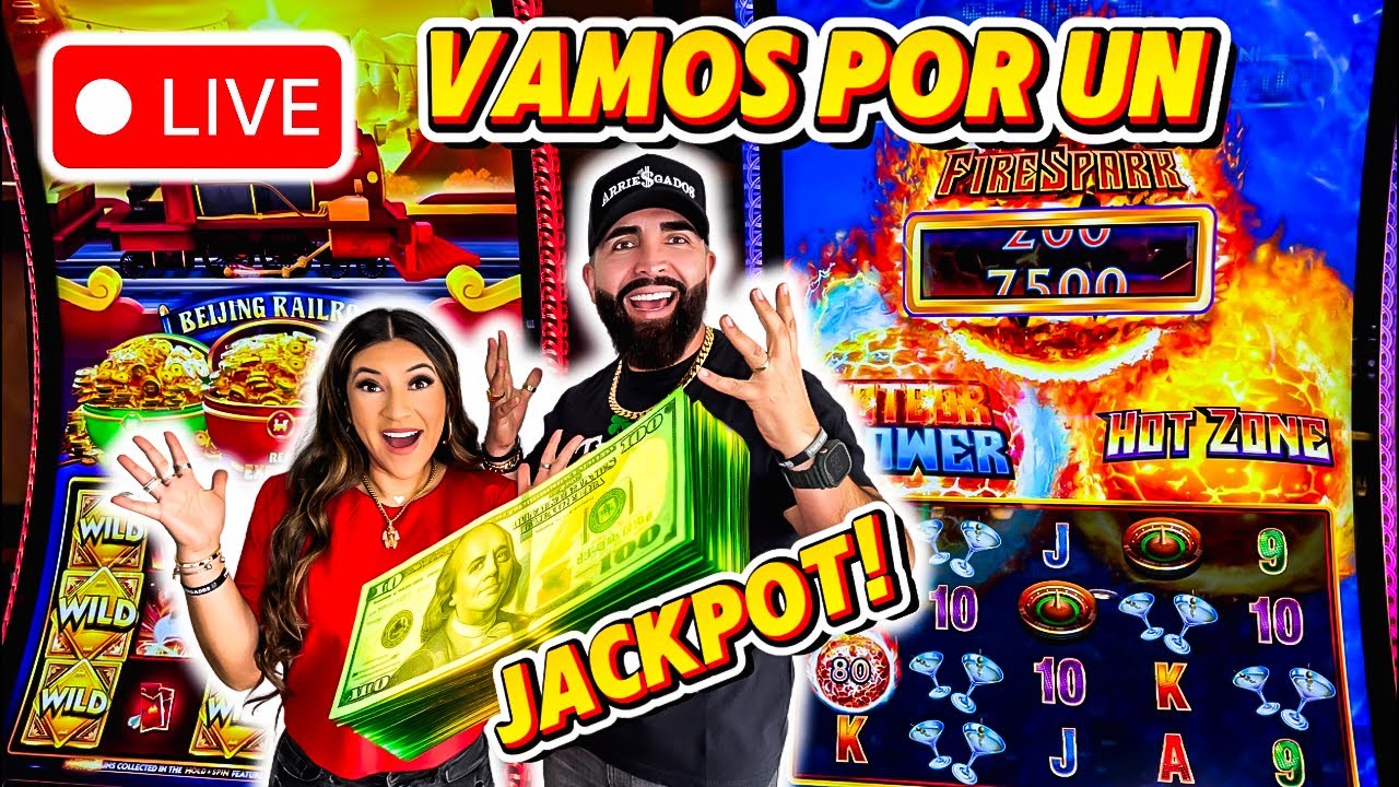 🔴EN VIVO EN EL CASINO VAMOS POR UN JACKPOT!
