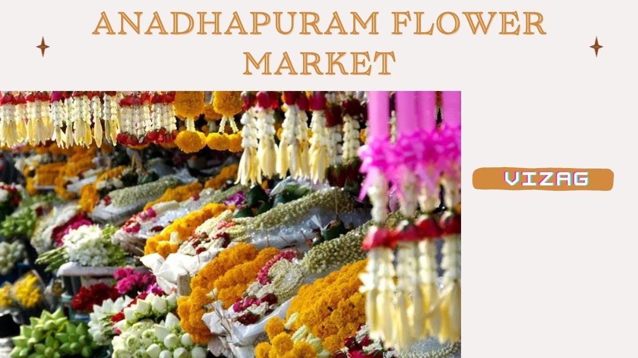 Anadapuram Flower Market || popular place of Vizag || Flower shopping