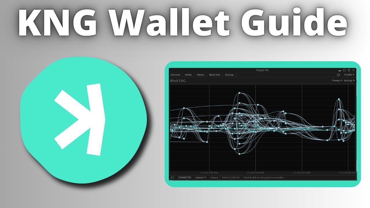 Kaspa: KNG Wallet Guide