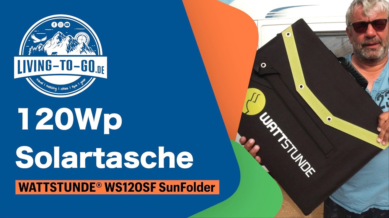 Wattstunde Solarpanel 120 Wh. Perfekte Ergänzung zu meiner Solaranlage.